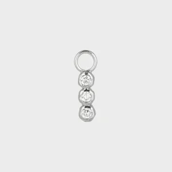 Winther Studio Clear Stone Charm></noscript> Øreringe