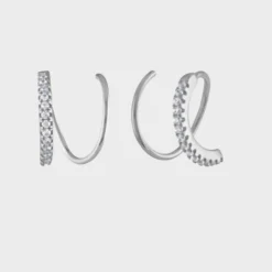 Winther Studio Crystal Twist Øreringe></noscript> Øreringe