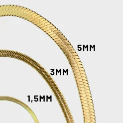Winther Studio Flat Snake Halskæde></noscript> Halskæder | Gaver Til Mor