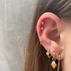 Winther Studio Heart Piercing> Øreringe | Piercingsmykker