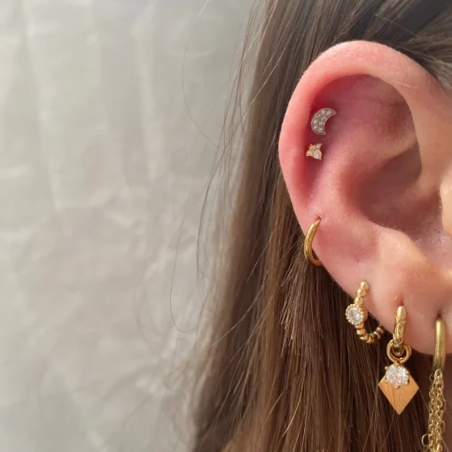 Winther Studio Lapis Piercing> Øreringe | Piercingsmykker