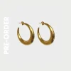 Winther Studio Milla Hoops> Øreringe