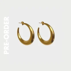 Winther Studio Milla Hoops> Øreringe