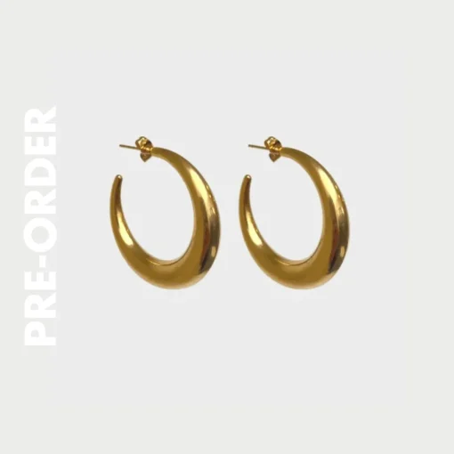 Winther Studio Milla Hoops> Øreringe