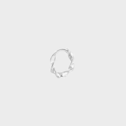 Winther Studio Mini Twisted Hoops> Øreringe