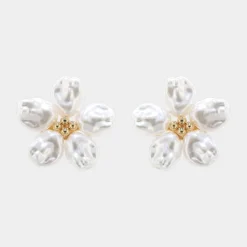 Winther Studio Pearly Bloom Øreringe> Øreringe