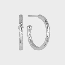 Winther Studio Rustic Hoops></noscript> Øreringe