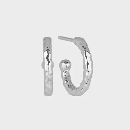 Winther Studio Rustic Hoops> Øreringe