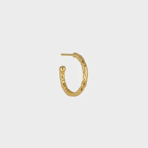 Winther Studio Rustic Hoops> Øreringe