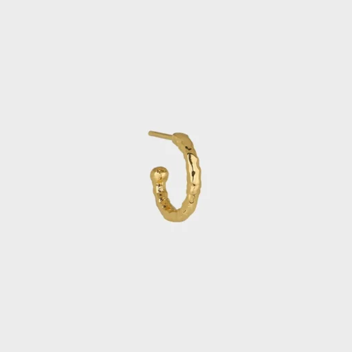 Winther Studio Rustic Hoops> Øreringe
