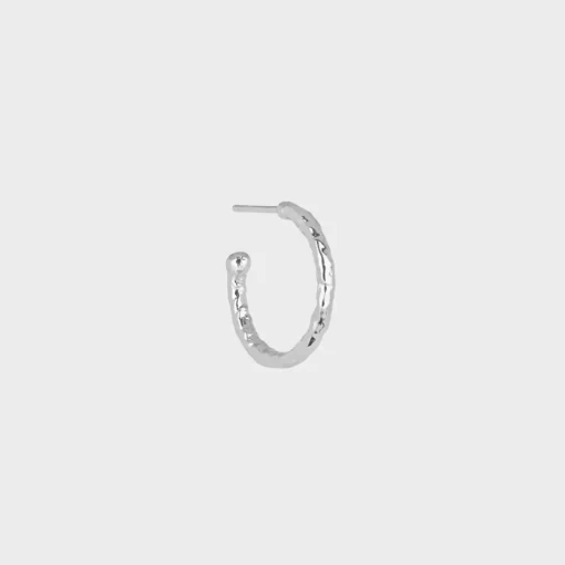 Winther Studio Rustic Hoops> Øreringe