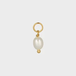 Winther Studio Small Freshwater Charm> Øreringe