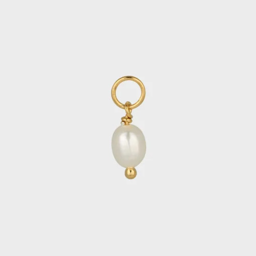 Winther Studio Small Freshwater Charm> Øreringe